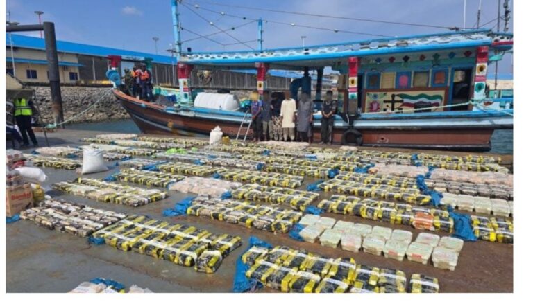 Government of Kenya to burn Ksh8 billion worth of Meth seized in Indian Ocean