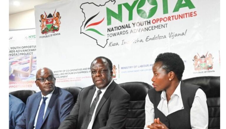 Micro and Small Enterprises Authority (MSEA) has warned Kenyans against fraudulent M-PESA messages claiming that youth have received funds from the NYOTA Project