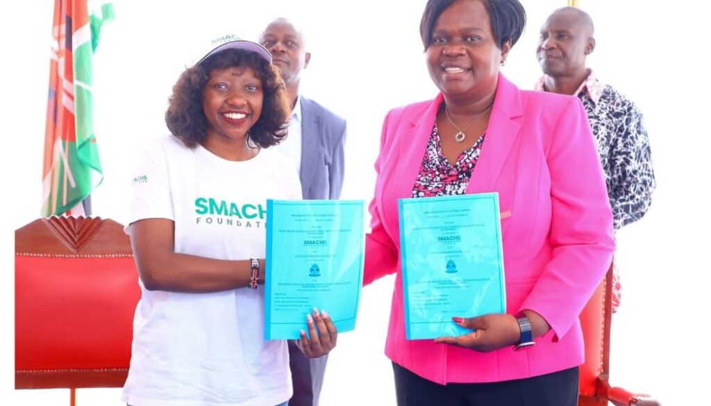 Governor Wanga signs MoU with Charlene Ruto's foundation