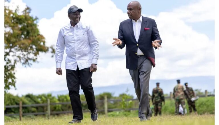 KANU to join Broad-Based Government as Ruto, Gideon Moi seal unity pact in Kabarak.