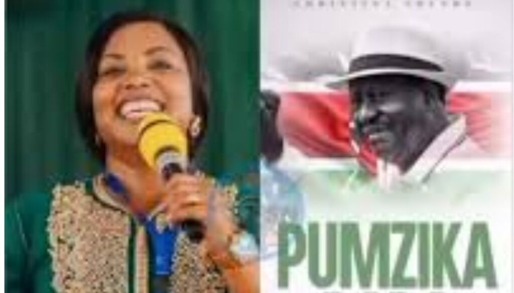 Tanzanian artist Christina Shusho releases song for late Raila Odinga