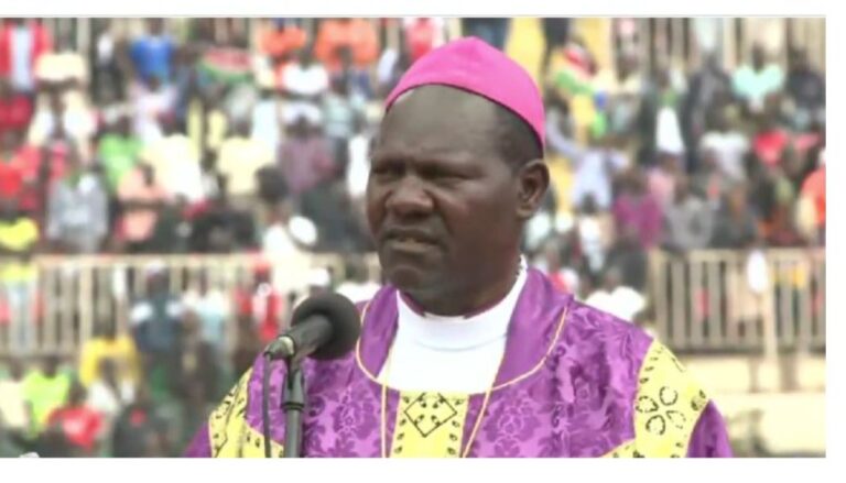 Bishop Kodia goes after corrupt politicians at Raila’s state funeral