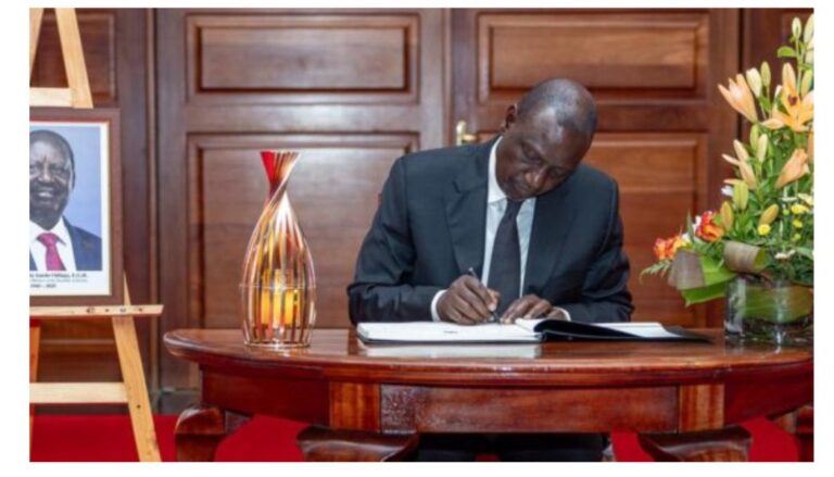 I will be faithful to what you and me agreed on; Ruto on Raila Odinga