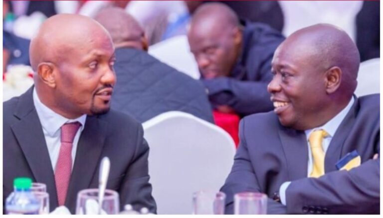 Moses Kuria has given an indication of gravitating toward former deputy president Rigathi Gachagua's camp.
