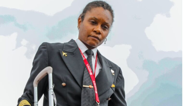 Captain Saviemaria Ondego, the pilot who commanded the Kenya Airways flight that brought former Prime Minister Raila Odinga's body home from India
