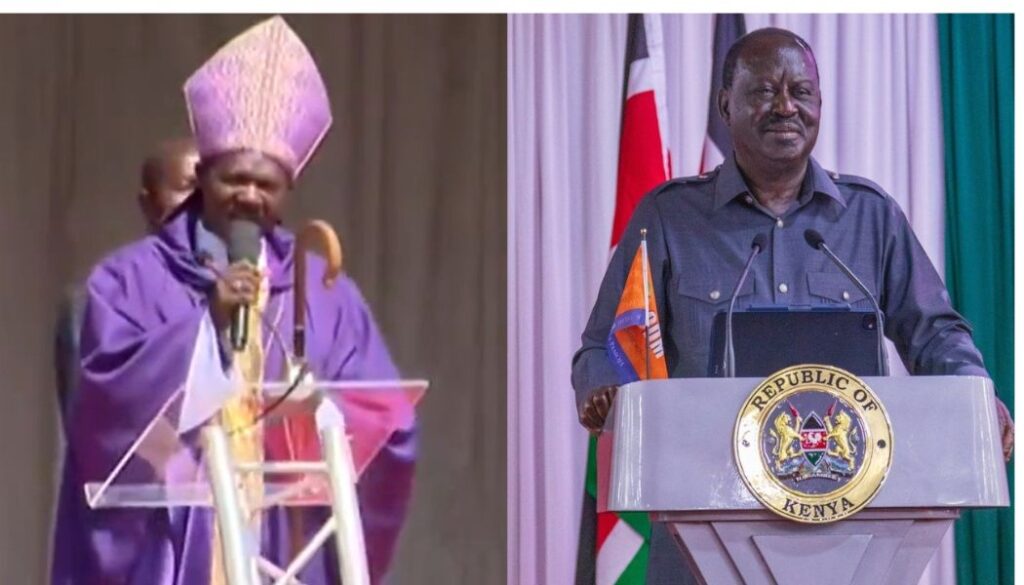 Bondo Bishop David Kodia reveals why a white priest refused to baptize Raila Odinga