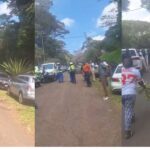 Supporters of the late ODM leader Raila Odinga flocked to his Karen residence on Wednesday, October 15, following reports of his death.