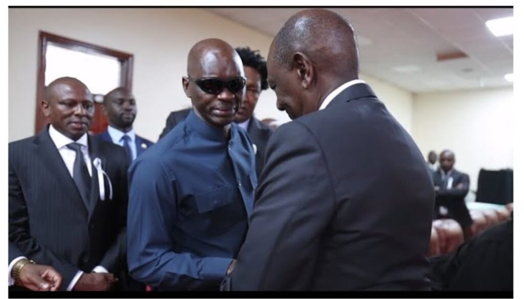 President Ruto's promise to Maurice Ogeta during Raila's burial