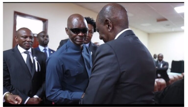 President Ruto's promise to Maurice Ogeta during Raila's burial