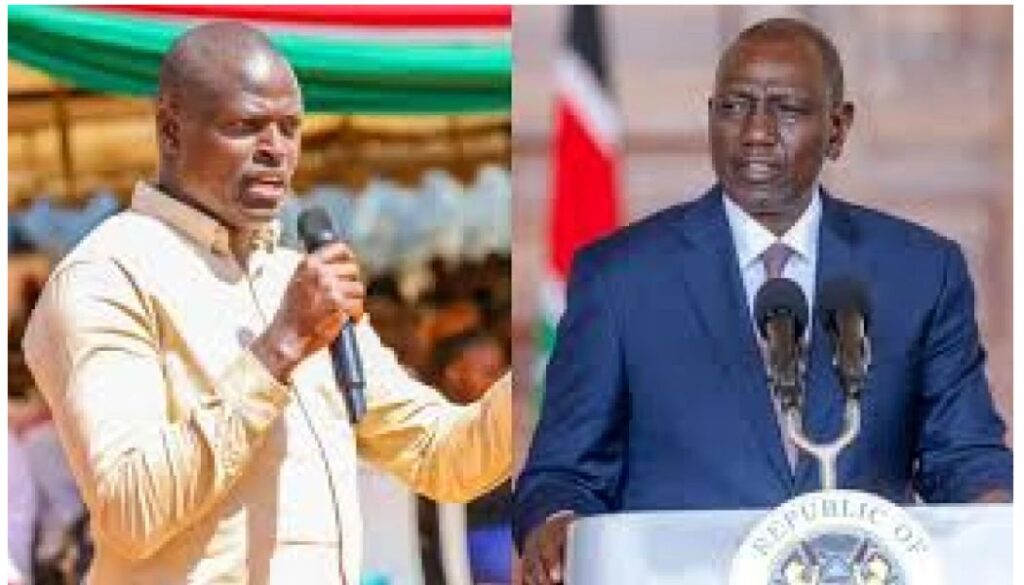 Ruto hits back at Ndindi Nyoro over criticism of Housing, Youth programmes