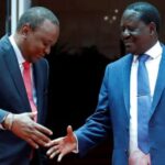Former President Uhuru Kenyatta has joined Kenyans in mourning the late ODM leader Raila Odinga, describing him as a towering statesman and a personal friend.