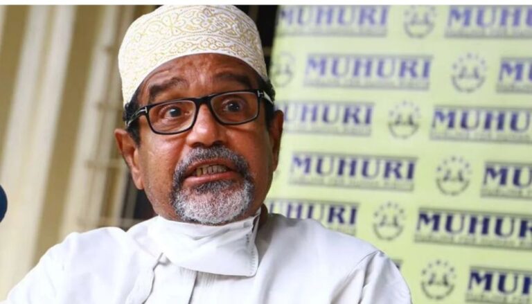 Human Rights defender and MUHURI director Khelef Khalifa arrested in Malindi