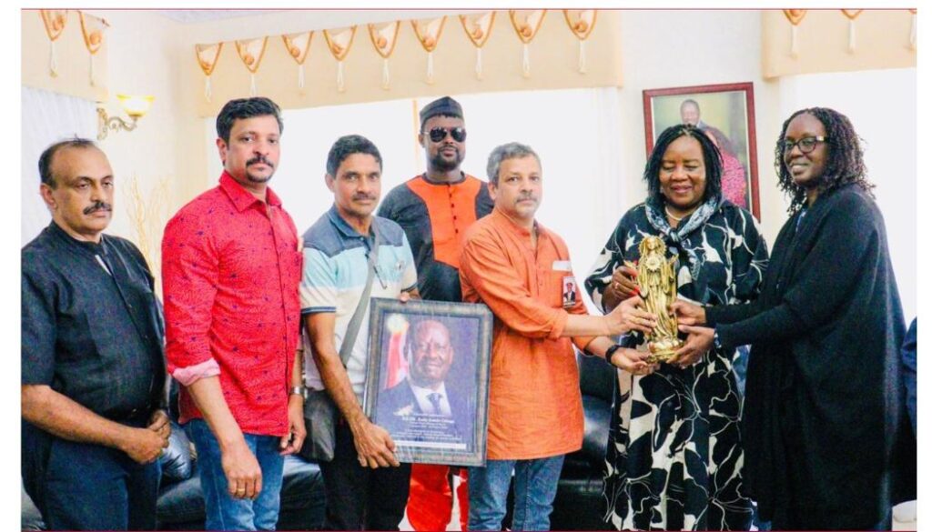 The doctors previously attended to Raila Odinga before his death landed in Kenya, specifically to pay homage to the fallen ODM leader.