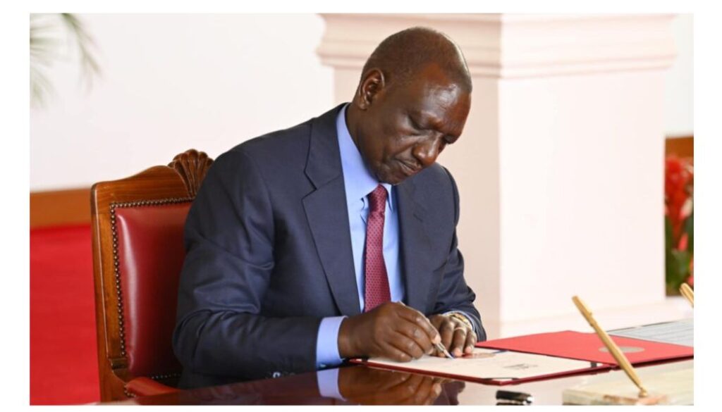 President William Ruto has formally declared the position of Public Service Commission (PSC) chairperson vacant and appointed a seven-member panel to recruit a new office holder