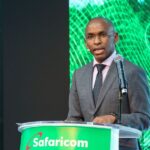 Kenyan telecoms company Safaricom reported a 55% rise in its half-year profit on Thursday, helped by a smaller loss in key expansion market Ethiopia.