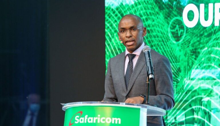 Kenyan telecoms company Safaricom reported a 55% rise in its half-year profit on Thursday, helped by a smaller loss in key expansion market Ethiopia.