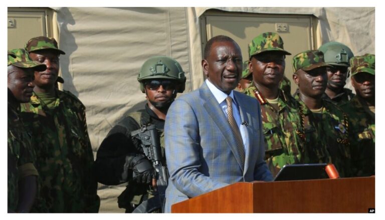Ruto has maintained that he does not regret instructing the police to shoot protesters targeting key government installations in the leg