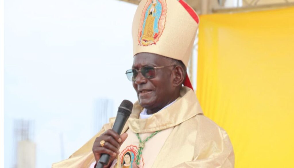 Retired Catholic Diocese of Kakamega Bishop Philip Sulumeti dies at the age of 88.
