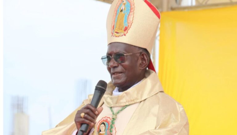 Retired Catholic Diocese of Kakamega Bishop Philip Sulumeti dies at the age of 88.