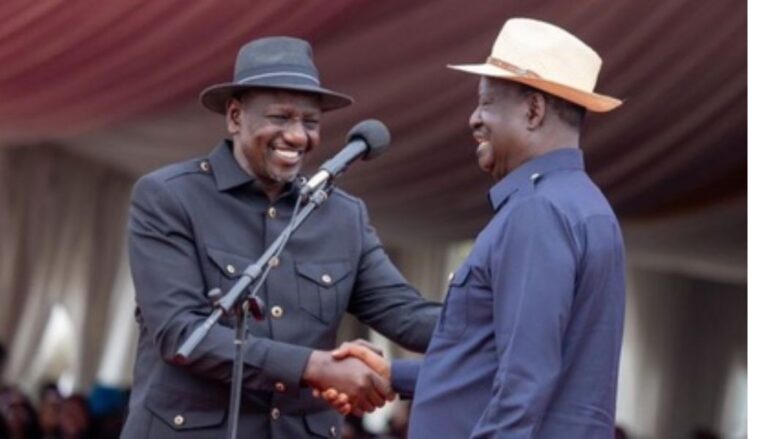 President William Ruto has revealed the details of the last official meeting he had with the late ODM party leader Raila Odinga.