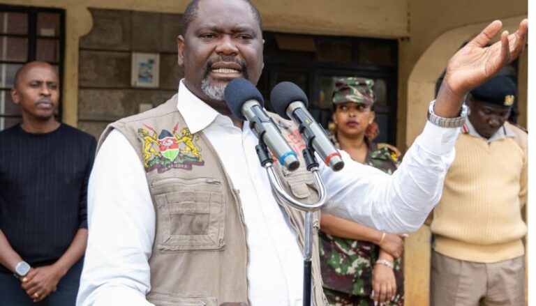 President Rigathi Gachagua has accused Public Service Cabinet Secretary Geoffrey Ruku of allegedly taking over a polling station in Mbeere North.