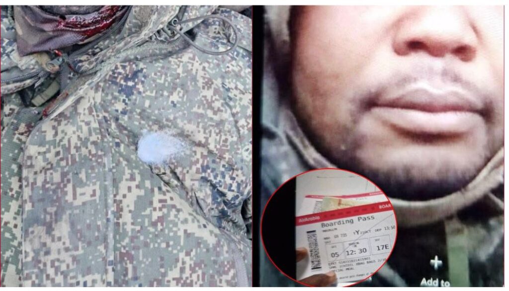 Kenyan killed on the battlefield fighting for Russia against Ukraine