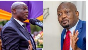 Moses Kuria has claimed that there is a plot to disrupt former Deputy President Rigathi Gachagua’s campaign tour in Mbeere North, Embu County.