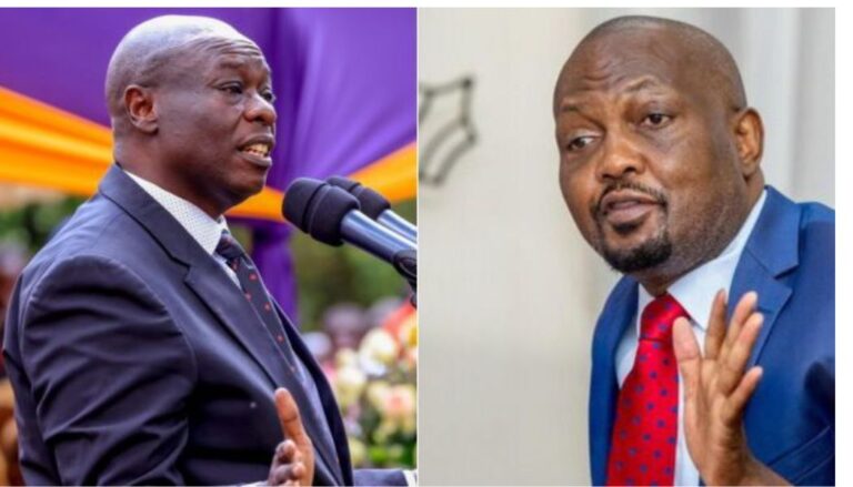 Moses Kuria has claimed that there is a plot to disrupt former Deputy President Rigathi Gachagua’s campaign tour in Mbeere North, Embu County.