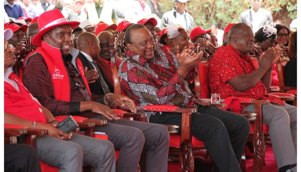 Jubilee Party Secretary General Jeremiah Kioni has broken his silence days after former President Uhuru Kenyatta warned him