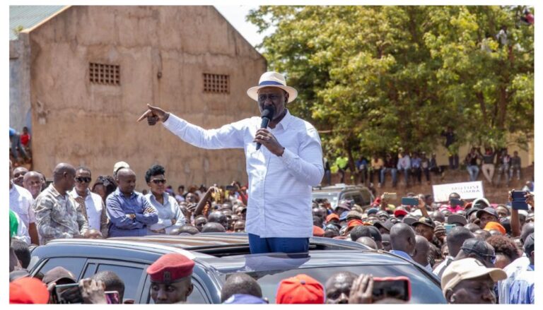 Ruto has declared that the Ukambani region will exit the opposition and join his government, taking personal responsibility for the area's political marginalization