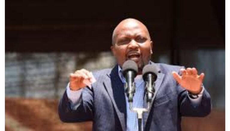 Moses Kuria slams IEBC over threats to Rigathi Gachagua