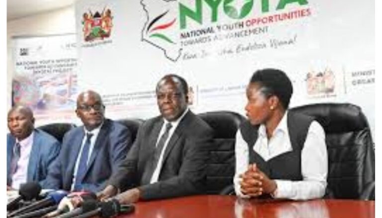 Susan Mang’eni has announced that a total of 12,155 individuals have received funding from the National Youth Opportunities Towards Advancement (NYOTA) Project