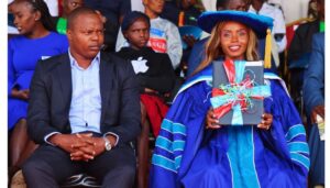 Beatrice Chebet was on Friday, November 14, honoured with an Honorary Doctorate of Humane Letters from the University of Kabianga