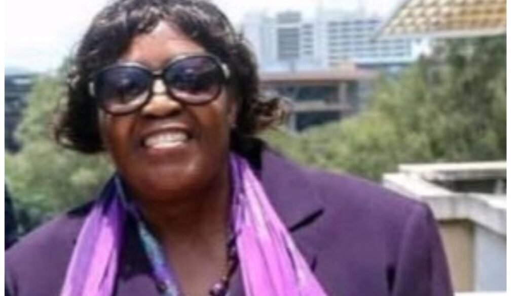 Ruth Odinga has appealed to mourners to maintain peace and decorum during the burial of her late sister, Beryl Odinga