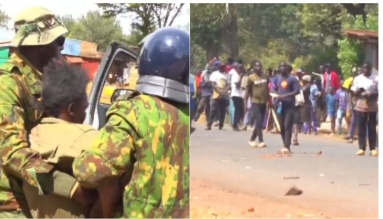 Two politicians among 63 arrested following Kakamega gold protest