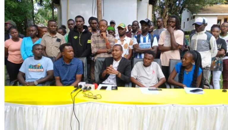 Mt Kenya United Democratic Alliance (UDA) Youth League has launched a direct attack on Democracy for the Citizens Party (DCP) leader Rigathi Gachagua