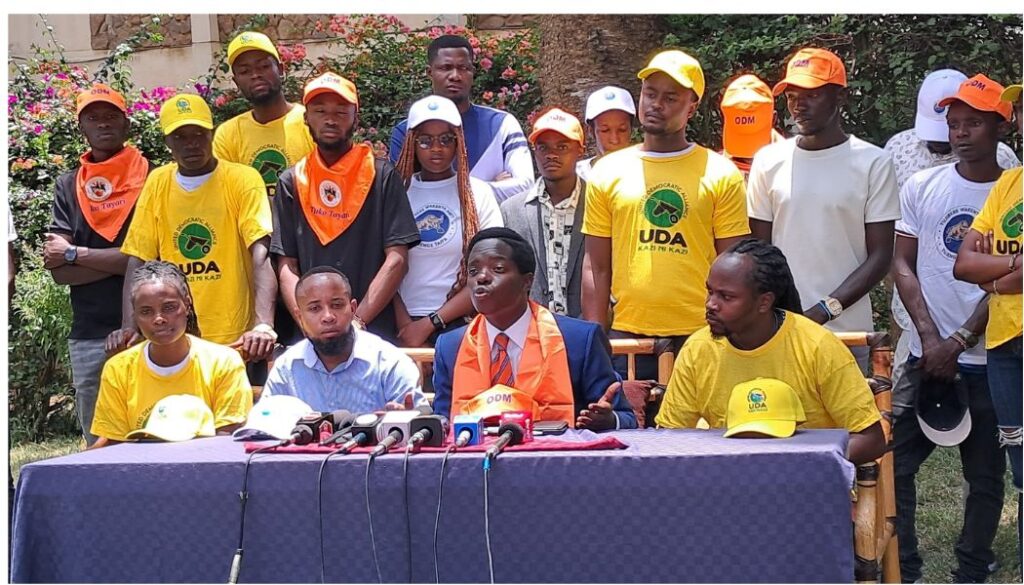 Kasmuel McOure has launched a movement dubbed the Broad-Based Youth Front to lobby the government directly for youth interests.