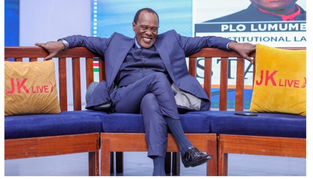 Veteran Kenyan journalist Jeff Koinange has returned to television after a six-month absence, making a surprise appearance on his signature show