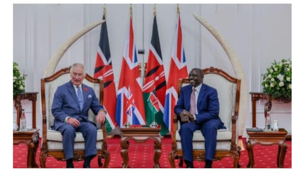 King Charles III has written to President William Ruto, extending warm congratulations to Kenya on the occasion of Jamhuri Day