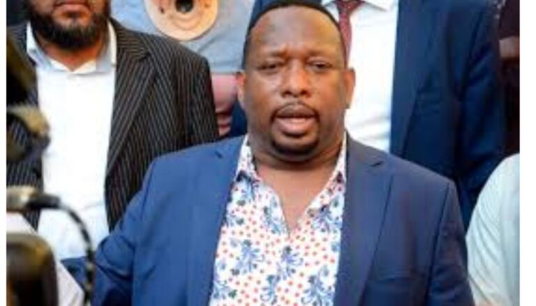 Mike Sonko has refuted claims that his new political party, the National Economic Development Party (NEDP), is a project meant to split votes in certain regions. 