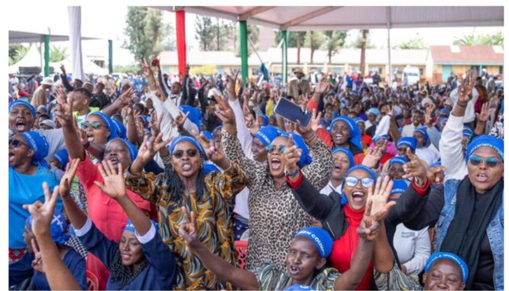 Make-up-wearing women congregants during Ruto's visit were hired; AIPCA Church