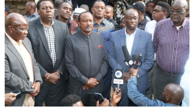 Gachagua demands Speaker Wetang'ula record a statement over Jirongo's death