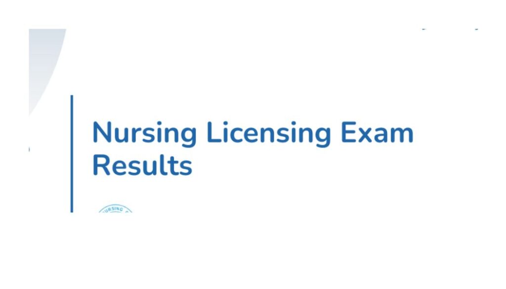 The Nursing Council of Kenya (NCK) has announced the release of the 2025 online licensure examination results.