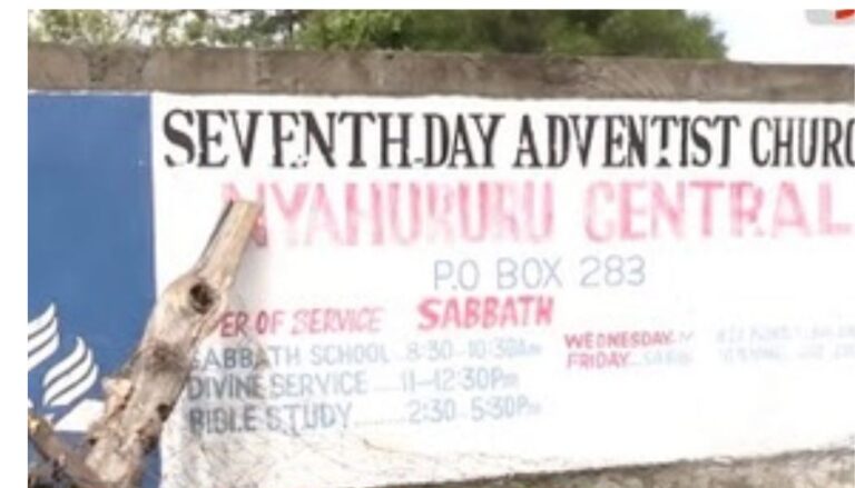 Chaos erupted at the Nyahururu Seventh Day Adventist (SDA) church on Saturday, December 20, after two factions clashed following a leadership dispute