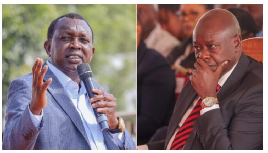 Oscar Sudi takes aim at Gachagua over 2007 Kiambaa Church
