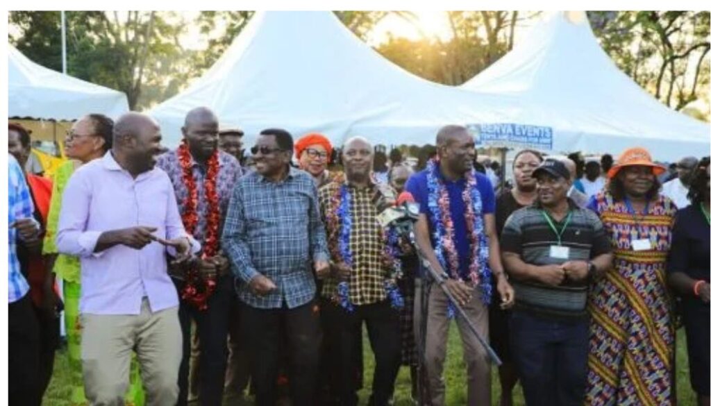 Orange Democratic Movement (ODM) top leadership have vowed to defend the party by all means from being auctioned to President William Ruto by brokers in the party.