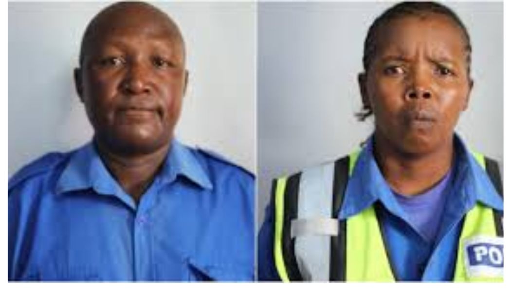 Two police officers were arrested on Wednesday, December 24, for allegedly demanding bribes from motorists along the Likoni-Lungalunga road
