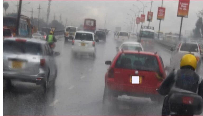 Kenya Met Department announces widespread rainfall in several regions