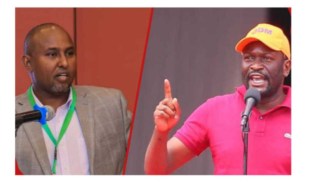 Junet Mohamed goes after Sifuna after remarks at Jirongo's burial