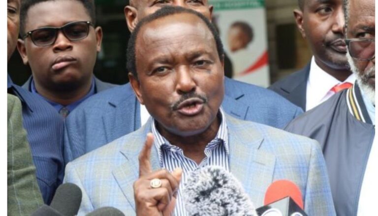 Wiper Party leader Kalonzo Musyoka has announced that the united opposition will unveil its 2027 presidential candidate in 2026.